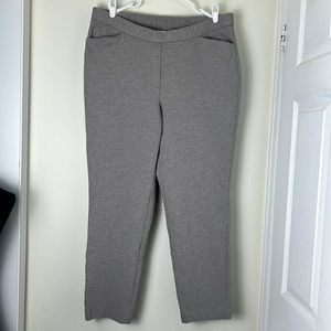 J.Jill Ponte Slim Leg Pants Size XL